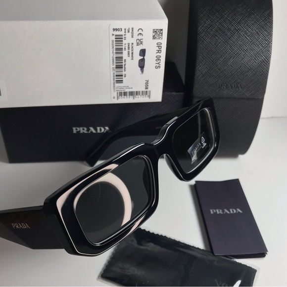 💯Authentic- New Prada Symbole sunglasses SPR06Y_E09Q_F05S0_C_053 - Picture 11 of 15